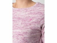 triko dlouhé dámské LOAP BERUNA růžové žíhané