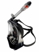 šnorchlovací maska celoobličejová ACRA černá S/M