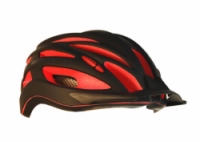 přilba HAVEN Toltec LUMIERE černo/červená EPS