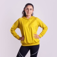 mikina dámská Progress BIDDY hořčicová