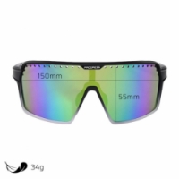 brýle Progress ENDURO černo/modrozelené