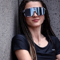 brýle Progress ENDURO camo černé/bílé