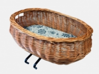 koš BASIL Pluto XL pro psy přední +držák