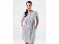 šaty dámské LOAP NURY šedé žíhané
