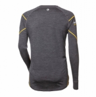 triko dlouhé pánské Progress NDR merino šedý melír