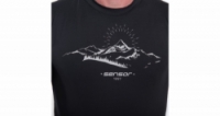 triko krátké pánské SENSOR COOLMAX TECH MOUNTAINS černé
