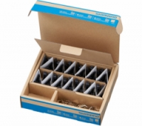 brzdové destičky Shimano L05A-RF polymer s chladičem 25 párů