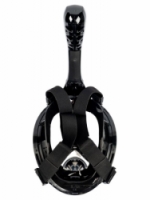 šnorchlovací maska celoobličejová ACRA černá S/M