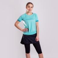 sukně dámská Progress ALERTA 3Q 2v1 černá