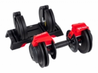 činky nastavitelné Acra sada 24 kg 3v1