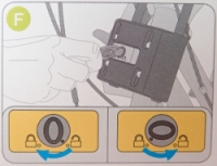 sedačka Bellelli TIGER standard B-FIX zelená