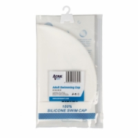 čepice plavecká Acra bílá