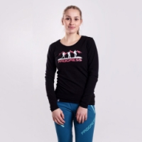 triko dlouhé dámské Progress SONJA Track Lady černé