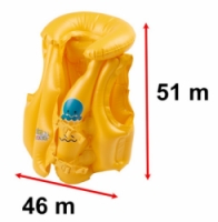 vesta plavecká Pool School s přezkami 51x46cm