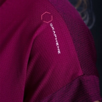 triko krátké dámské Progress ENERGIA vínové