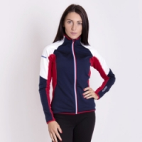 mikina dámská Progress REPUBLICA modro/bílo/červená