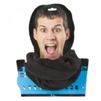 šátek M-WAVE Fleece černý