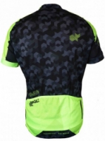 dres krátký pánský HAVEN SINGLETRAIL černo/zelený