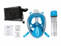 maska celoobličejová ACRA modrá S/M