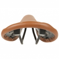 sedlo M-Wave retro nýty hnědé