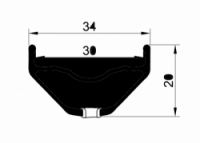 ráfek REMERX RX2030 622x30 28 děr černý nýt