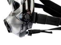 šnorchlovací maska celoobličejová ACRA černá S/M