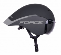 přilba FORCE SPRINTER časovkářská, černá UNI