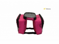 brašna Sport Arsenal 544 rámová s kapsou na mobil růžová