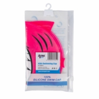 čepice plavecká dětská Acra PIRANHA růžová