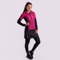 bunda dámská Progress FANTOMA JKT vínová/černá
