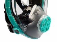 maska celoobličejová ACRA tyrkysová L/XL