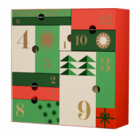 adventní kalendář Nutrend VÁNOCE 2025, červený