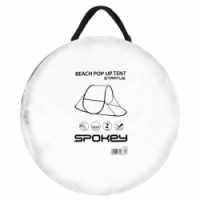 stan plážový Spokey STRATUS bílo modrý samorozkládací 195x100x85cm