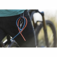 zámek Hiplok tie lock 42cm modrý