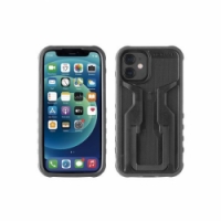 obal na mobil TOPEAK RIDECASE pro iPhone 12 Mini černá/šedá
