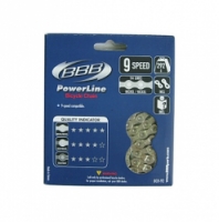 řetěz BBB BCH-92 PowerLine 9-rychlostní stříbrný