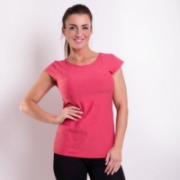 triko krátké dámské Progress CORDOBA červené