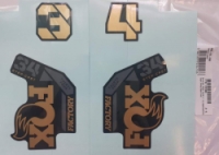 NÁLEPKY FOX NA VIDLICI 34 STEPCAST SADA