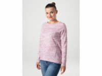 triko dlouhé dámské LOAP BERUNA růžové žíhané