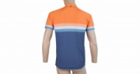 dres krátký pánský SENSOR SUMMER STRIPE modro/oranžový