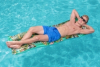 lehátko nafukovací barevné 183x69cm exotické