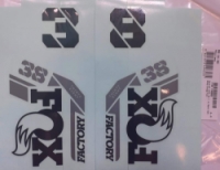 NÁLEPKY FOX NA VIDLICI 38 SADA