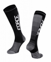 ponožky F COMPRESS, černo-šedé L-XL/42-47