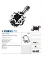 pedály nášlapné EXUSTAR PM211