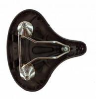 sedlo pružiny DDK retro design extra široké černé