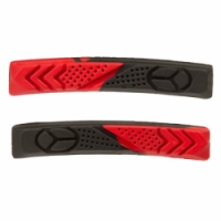 špalíky M-Wave MTB šroub 72mm černo-červené