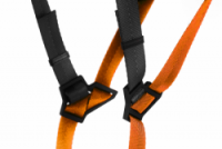 CUBE HELMET STEEP X ACTIONTEAM grey´n´orange