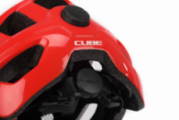 CUBE HELMET STEEP glossy red