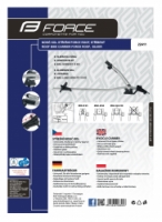 nosič střešní FORCE ROOF Al, šedý