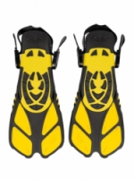 šnorchlovací set 3v1 ACRA žlutý 42-47